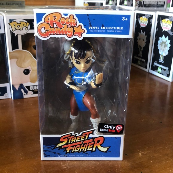 Funko Rock Candy Chun-Li Vinyl Figure - GameStop Exclusive Street Fighter Collectible